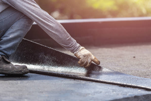 Professional Emergency Waterproofing technician working in Audubon, NJ